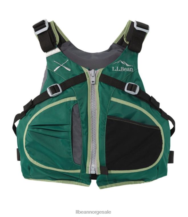 unisex pustende høyrygg pfd 24VDH1385 L.L.Bean vannsport jegergrønn