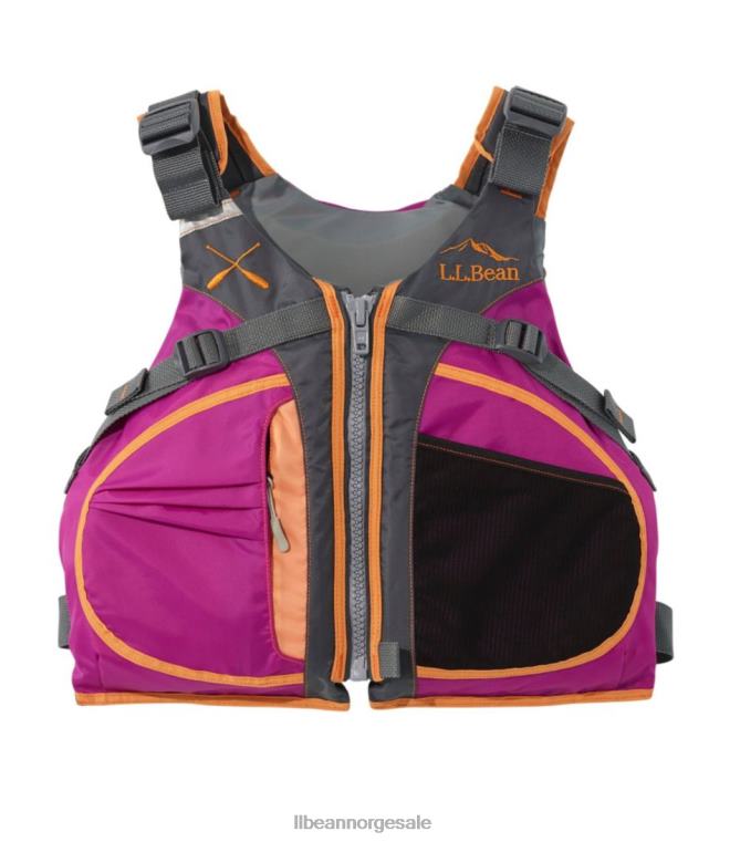 unisex pustende høyrygg pfd 24VDH3961 L.L.Bean vannsport fiolett