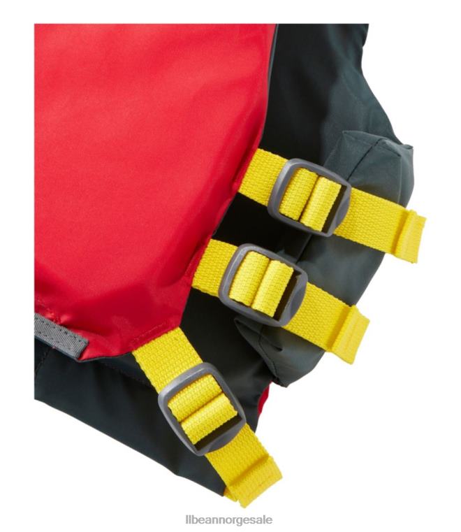 unisex ungdomsfunn pfd 24VDH4075 L.L.Bean vannsport rød