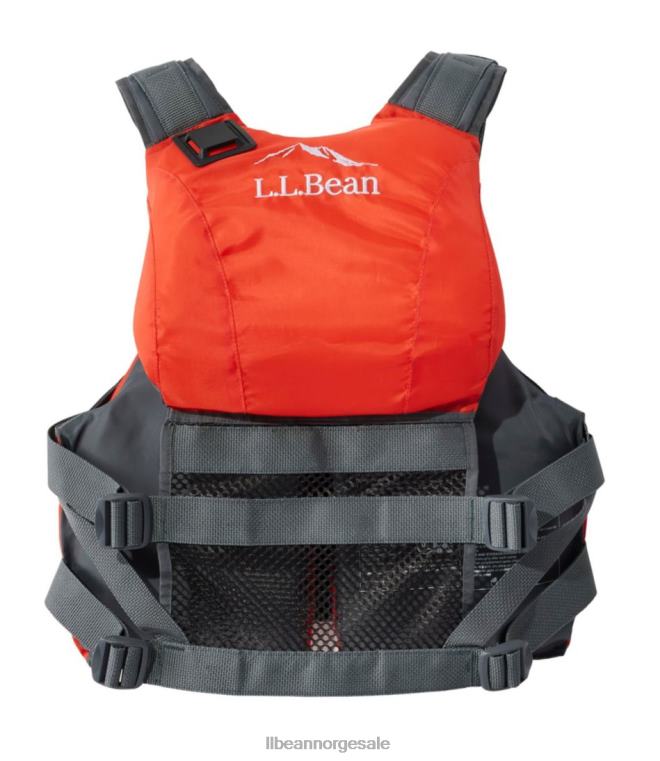 unisex universal fit mesh-back pfd 24VDH3940 L.L.Bean vannsport neon gul