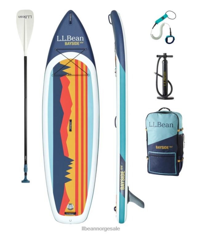 unisex Bayside oppblåsbar sup-pakke 24VDH1317 L.L.Bean vannsport hvit