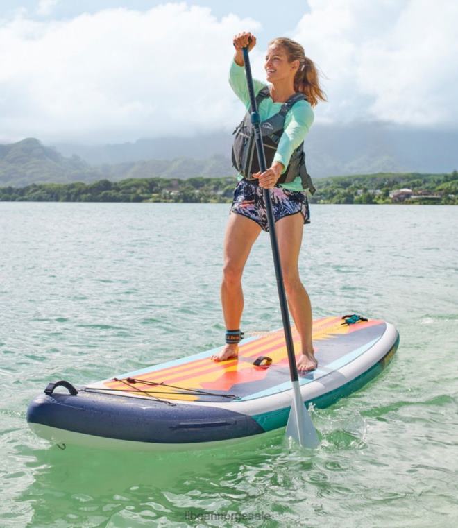 unisex Bayside oppblåsbar sup-pakke 24VDH1317 L.L.Bean vannsport hvit
