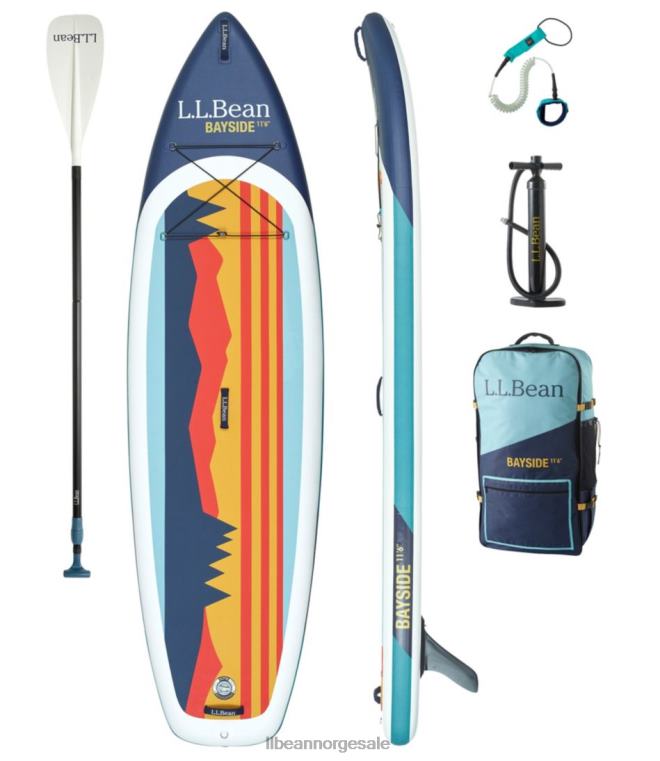 unisex Bayside oppblåsbar sup-pakke 24VDH1340 L.L.Bean vannsport hvit