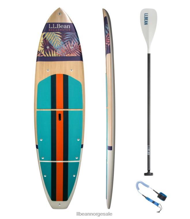 unisex bølgebryter sup pakke 24VDH1530 L.L.Bean vannsport mørkeste marine/tropisk
