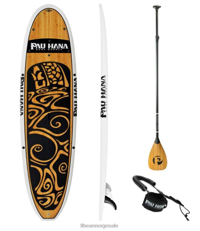 unisex pau hana oahu stand-up paddleboard-pakke 24VDH2267 L.L.Bean vannsport hvit