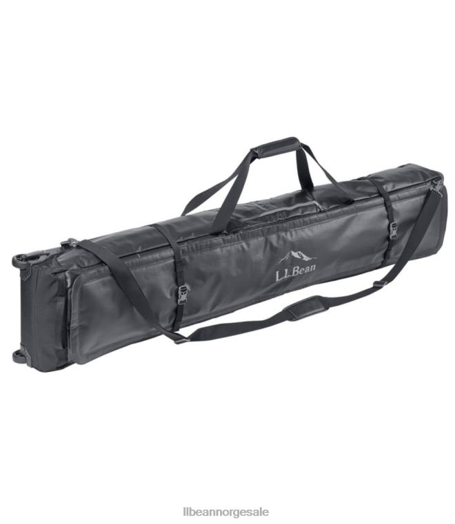 unisex adventure pro rullende skibag dobbel 24VDH1933 L.L.Bean Vintersport svart