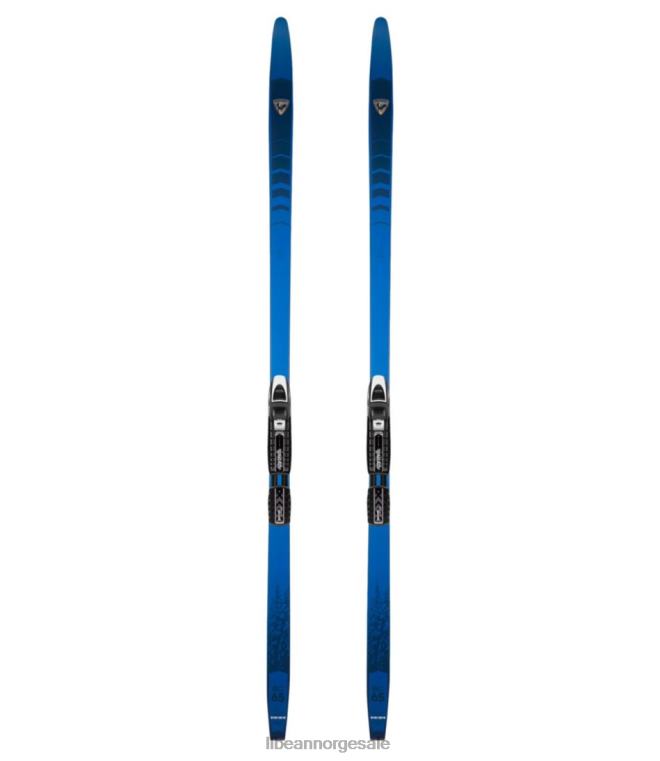 unisex rossignol bc 65 terrengski med nnn bc autobindinger 24VDH2235 L.L.Bean Vintersport blå