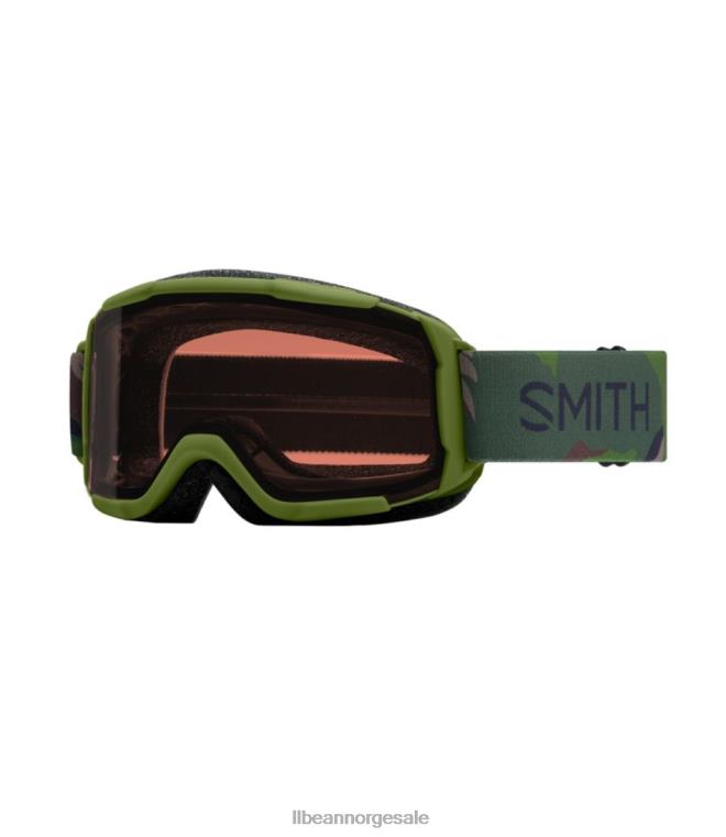 unisex junior smith daredevil skibriller 24VDH4174 L.L.Bean Vintersport olivenplante camo