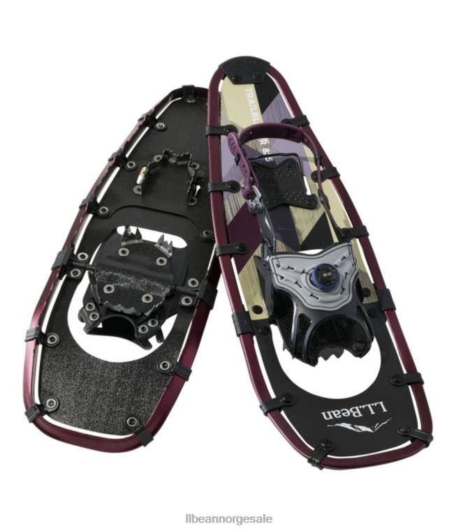 unisex banebrytende boa tec truger 24VDH1849 L.L.Bean Vintersport svart dempet lilla chevron