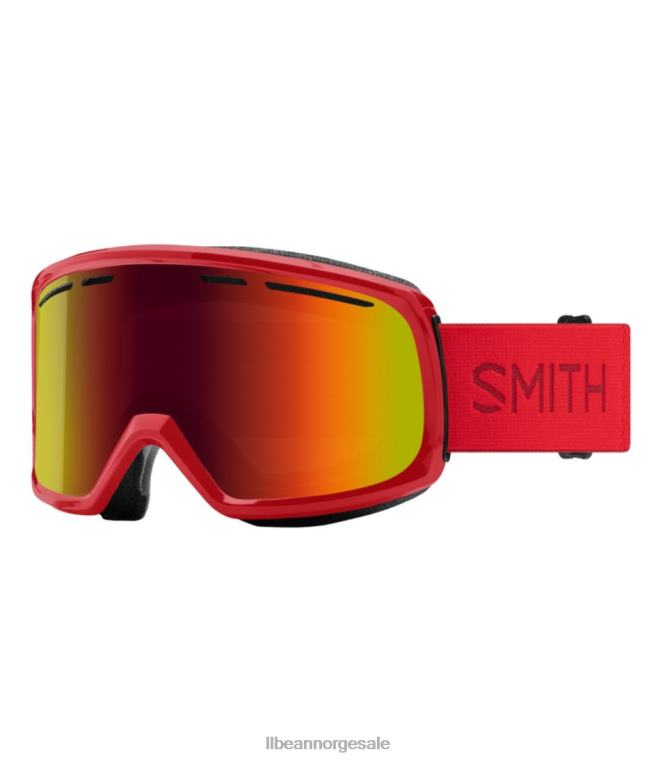 unisex smith range briller 24VDH4111 L.L.Bean Vintersport lava/solrødt speil