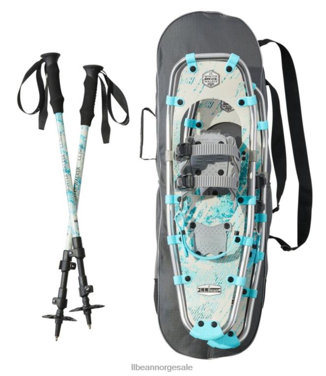 unisex vinter walker trugepakke 24VDH1847 L.L.Bean Vintersport blågrønt brudd