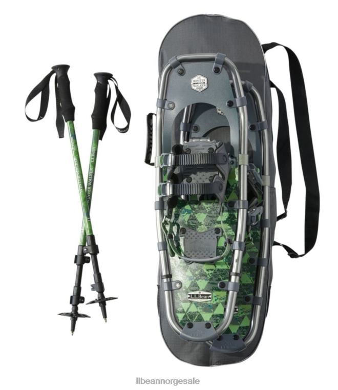 unisex vinter walker trugepakke 24VDH1871 L.L.Bean Vintersport grønn geo