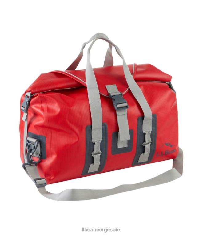 unisex adventure pro vanntett duffle 24VDH4096 L.L.Bean tilbehør hummer rød