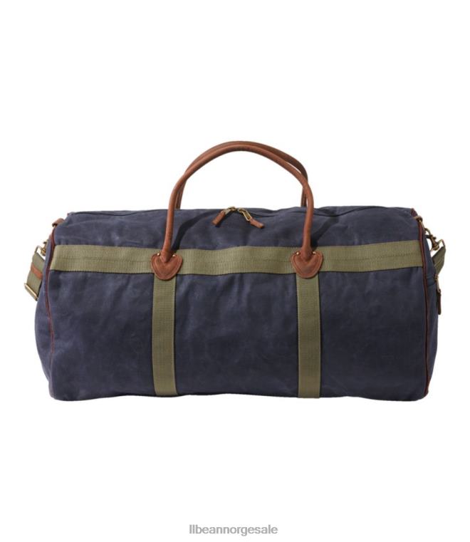 unisex duffle i vokset lerret 24VDH5487 L.L.Bean tilbehør mørk kaki