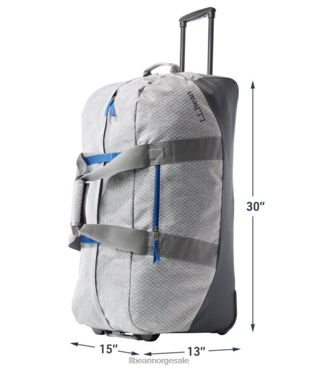 unisex eventyr rullende duffle bag 24VDH4225 L.L.Bean tilbehør rød