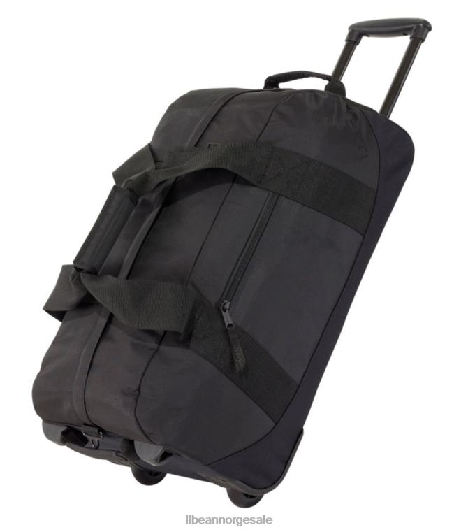 unisex eventyr rullende duffle bag 24VDH6756 L.L.Bean tilbehør svart