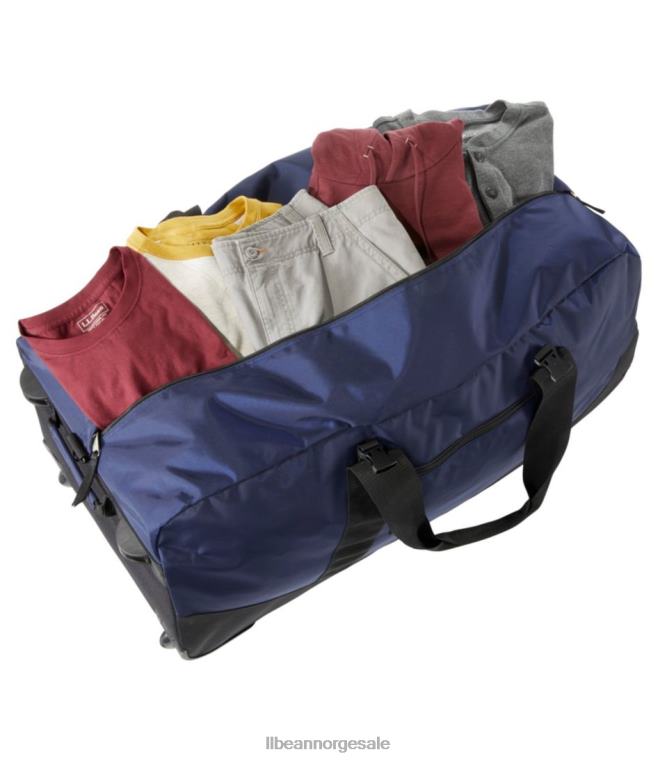 unisex eventyr rullende duffle bag 24VDH7090 L.L.Bean tilbehør svart