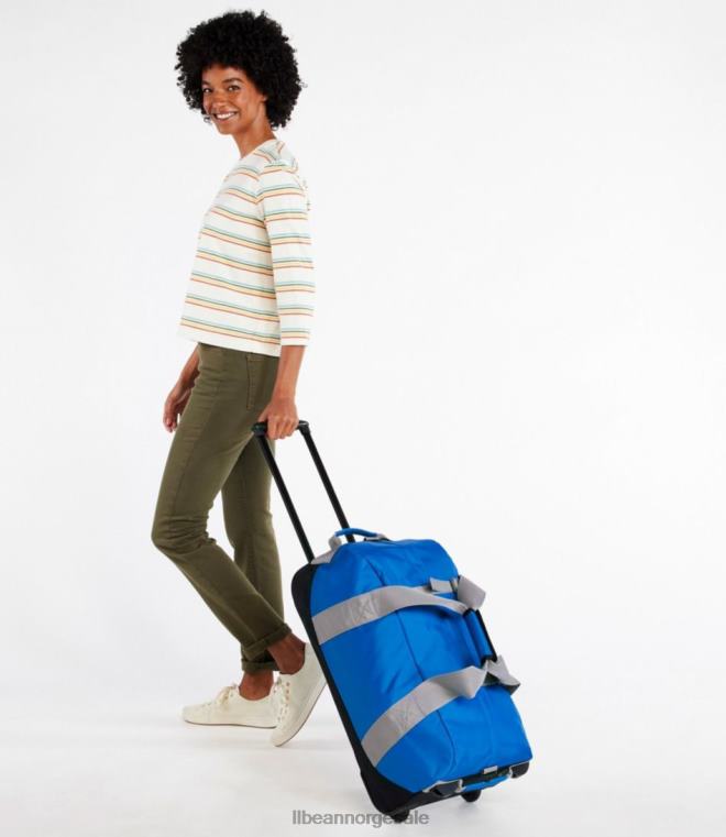 unisex eventyr rullende duffle bag 24VDH7105 L.L.Bean tilbehør sprø lapis
