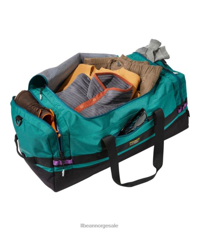 unisex fjell klassisk cordura duffle medium 24VDH6243 L.L.Bean tilbehør svart/varm blågrønn