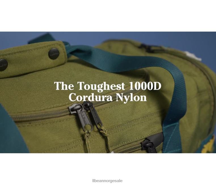 unisex fjell klassisk cordura duffle medium 24VDH6243 L.L.Bean tilbehør svart/varm blågrønn