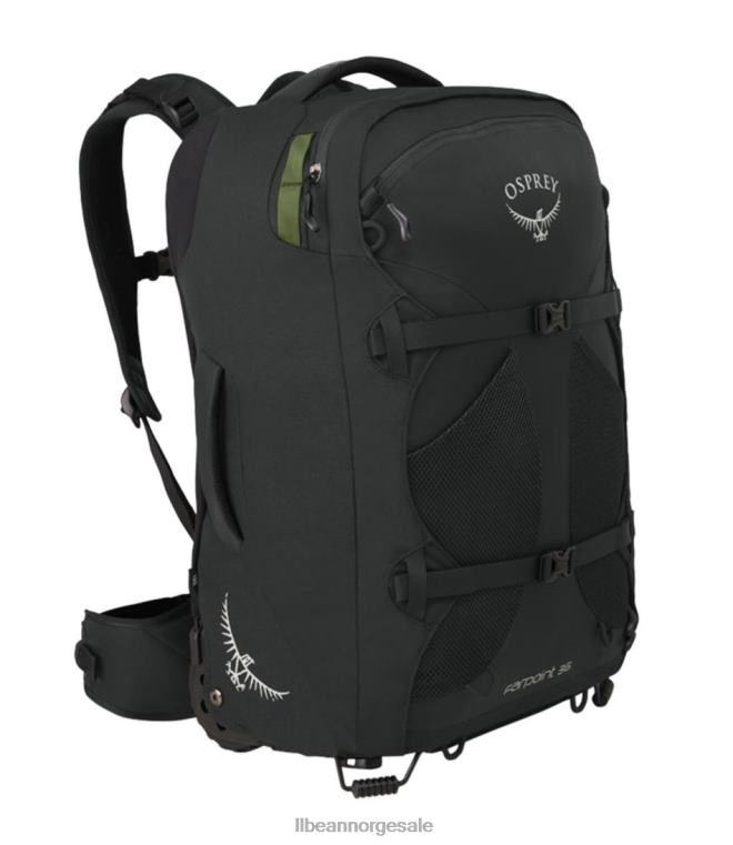 unisex osprey farpoint reisepakke med hjul 24VDH4313 L.L.Bean tilbehør dempet mellomrom blå
