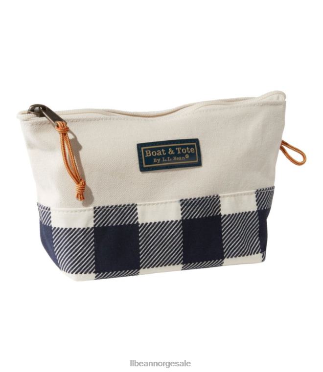 unisex båt og veske med glidelås 24VDH6744 L.L.Bean tilbehør lys marine bøffel