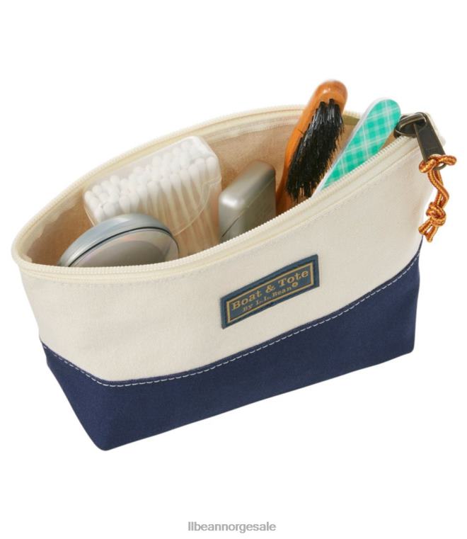 unisex båt og veske med glidelås 24VDH7085 L.L.Bean tilbehør mørk breton rød enkel bandana