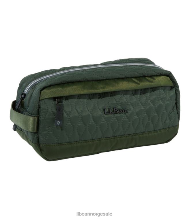 unisex grenseløst vattert toalettsaker 24VDH2411 L.L.Bean tilbehør skogskygge