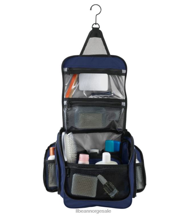 unisex personlig arrangør toalettmappe 24VDH6745 L.L.Bean tilbehør rød bøffelpledd