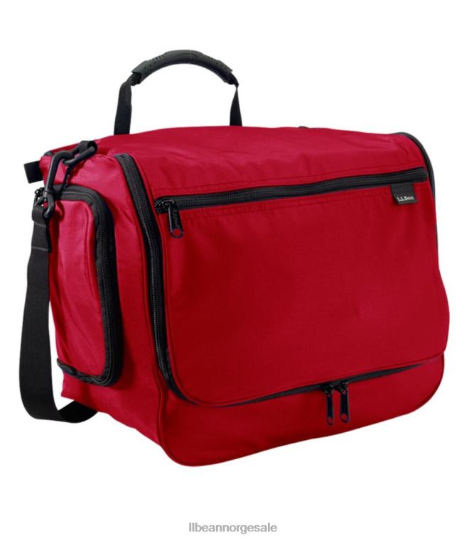 unisex personlig arrangør toalettmappe familie størrelse 24VDH6230 L.L.Bean tilbehør rød