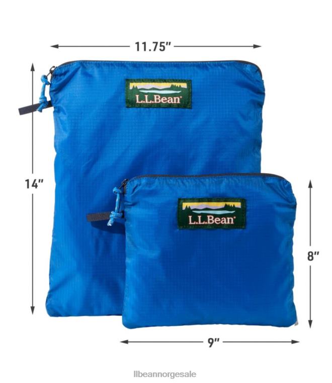 unisex sett med glidelås 24VDH2380 L.L.Bean tilbehør kult sølv