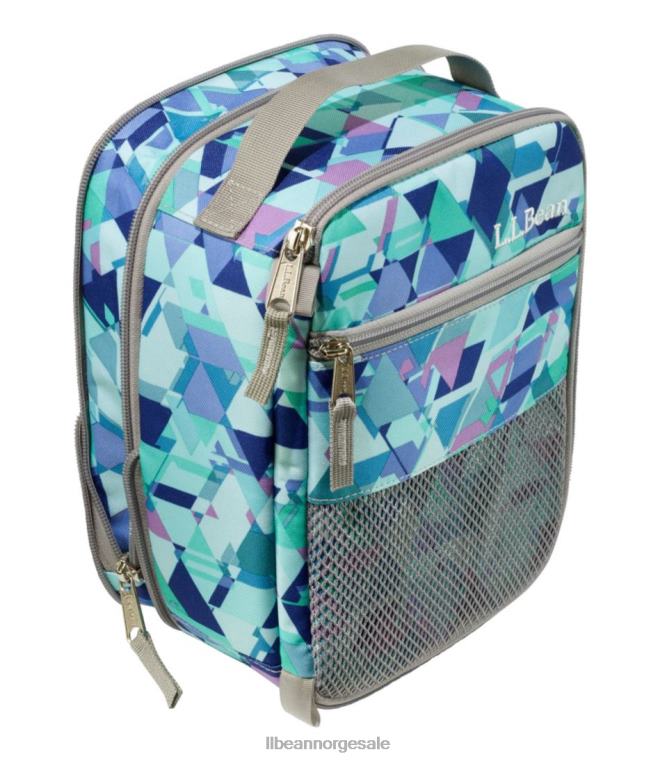 unisex utvidbart matbokstrykk 24VDH2397 L.L.Bean tilbehør lys marineblå blomst
