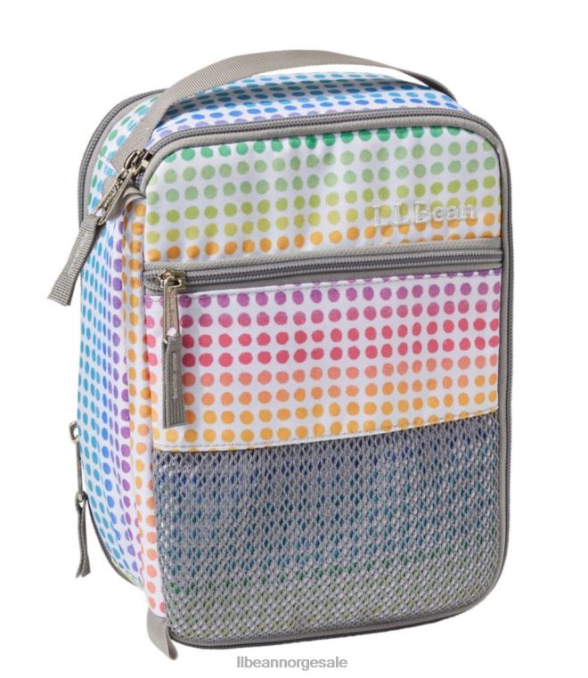 unisex utvidbart matbokstrykk 24VDH4273 L.L.Bean tilbehør regnbueprikker