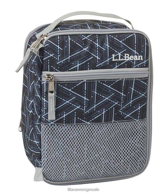 unisex utvidbart matbokstrykk 24VDH5465 L.L.Bean tilbehør midnatt svarte trekanter