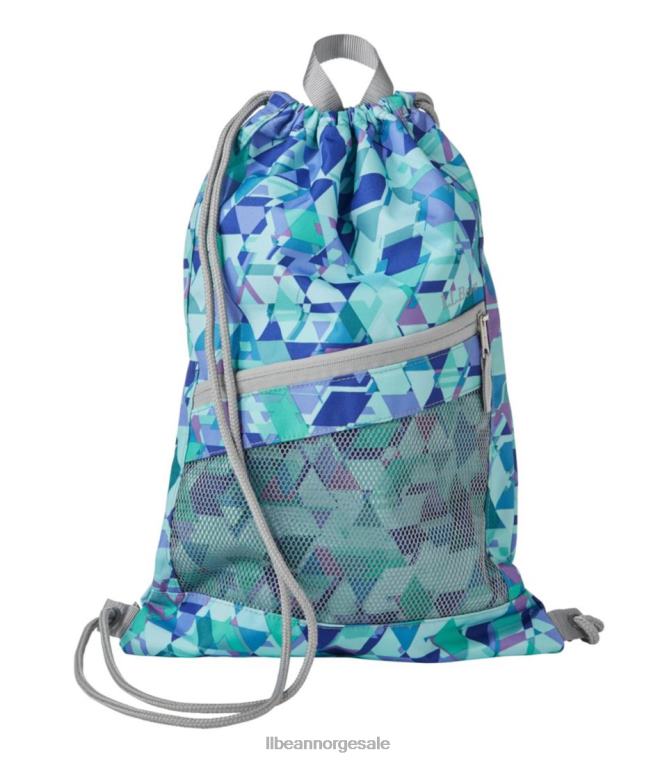 unisex cinch-pakke med snøring 24VDH6251 L.L.Bean tilbehør frisk mynteprisme