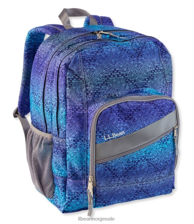 unisex deluxe bokpakke 24VDH5431 L.L.Bean tilbehør periwinkle himmel chevron