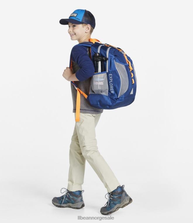 unisex explorer ryggsekk colorblock 24VDH2398 L.L.Bean tilbehør karbon marine/asfalt