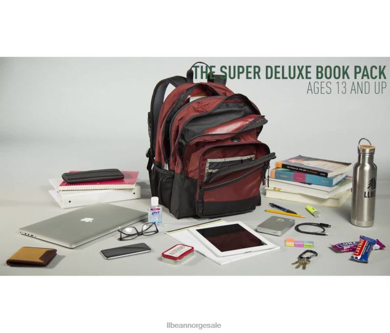 unisex super deluxe bokpakke 24VDH7094 L.L.Bean tilbehør legering grå
