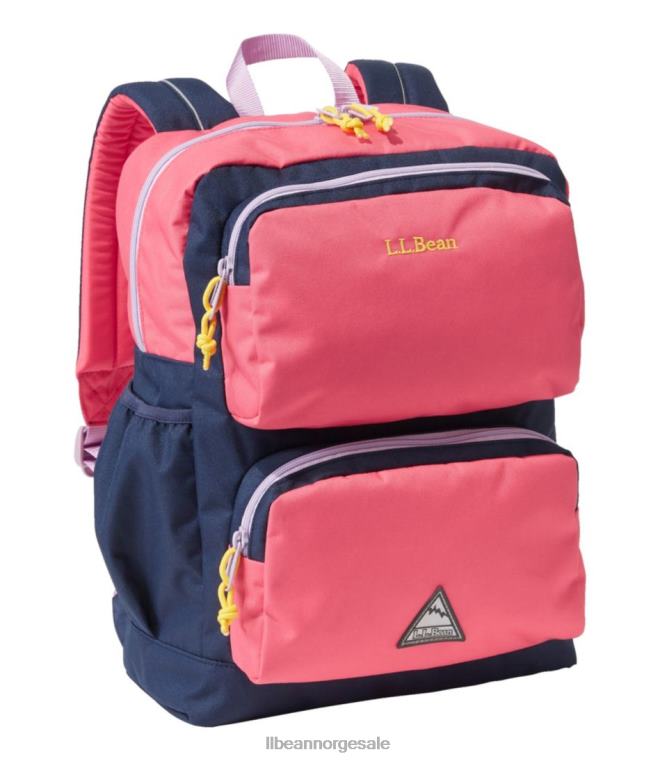 unisex trailfinder ryggsekk 24VDH4267 L.L.Bean tilbehør rubin korall/lys marine