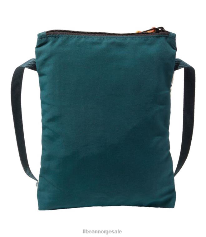 unisex fjell klassisk crossbody bag vacationland 24VDH2363 L.L.Bean tilbehør klassisk marineblå/blek khaki