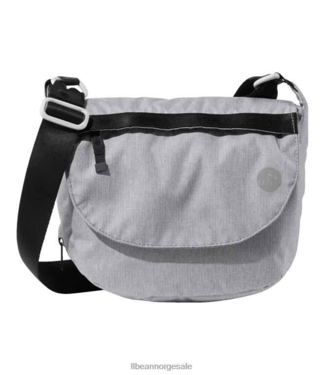unisex grenseløs utvidbar crossbody-veske 24VDH5420 L.L.Bean tilbehør lys grå lyng
