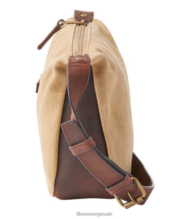 unisex vokset lerret crossbody 24VDH2358 L.L.Bean tilbehør klassisk marine