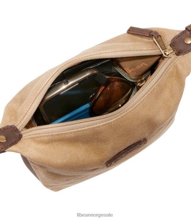 unisex vokset lerret crossbody 24VDH2358 L.L.Bean tilbehør klassisk marine