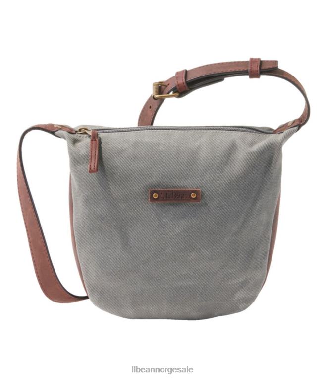 unisex vokset lerret crossbody 24VDH4240 L.L.Bean tilbehør feltspat