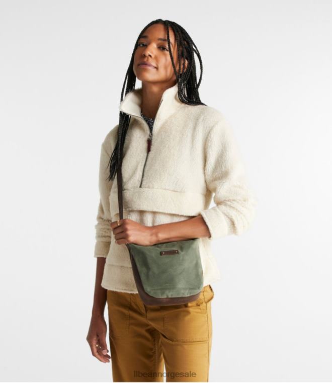 unisex vokset lerret crossbody 24VDH6226 L.L.Bean tilbehør timian