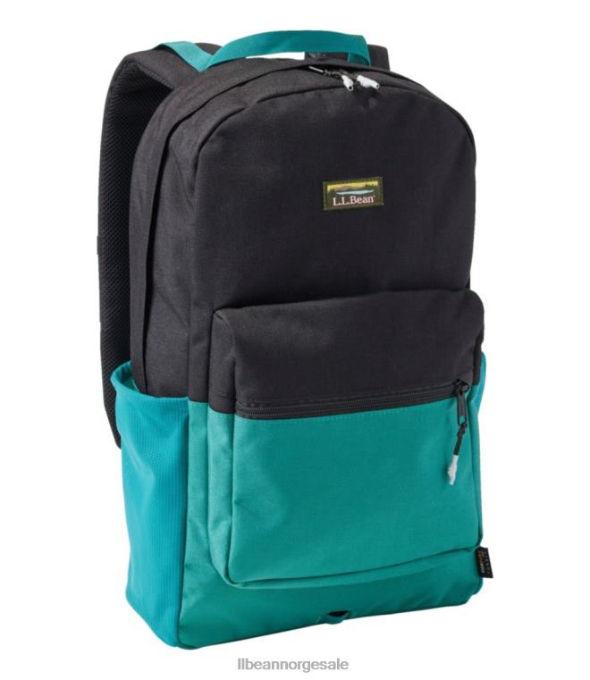 unisex fjell klassisk cordura-pakke 24VDH5439 L.L.Bean tilbehør svart/varm blågrønn