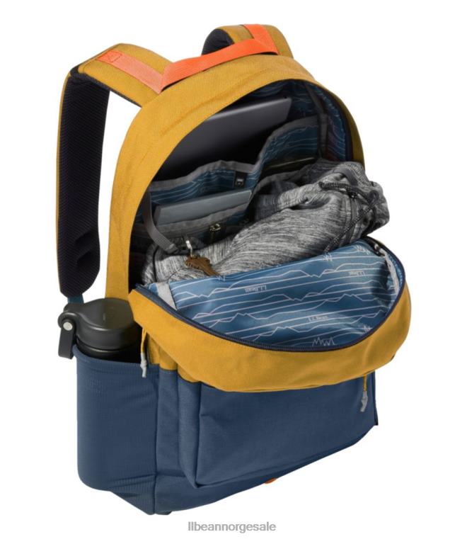 unisex fjell klassisk cordura-pakke 24VDH6227 L.L.Bean tilbehør klassisk marine/antikk gull