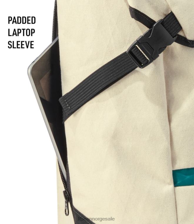 unisex flowfold lerret senter-glidelåspakke 24VDH2451 L.L.Bean tilbehør månestein