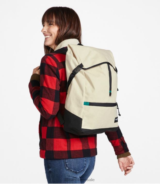 unisex flowfold lerret senter-glidelåspakke 24VDH2451 L.L.Bean tilbehør månestein