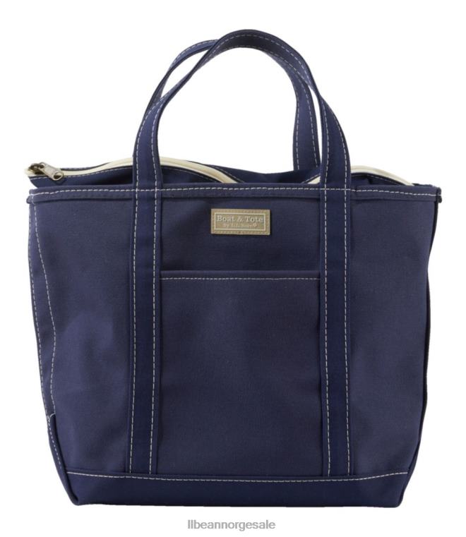 unisex båt og tote glidelås med lomme 24VDH5408 L.L.Bean tilbehør blå